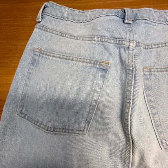 H&M distressed denim skirt size M 10 - Picture 7 of 12